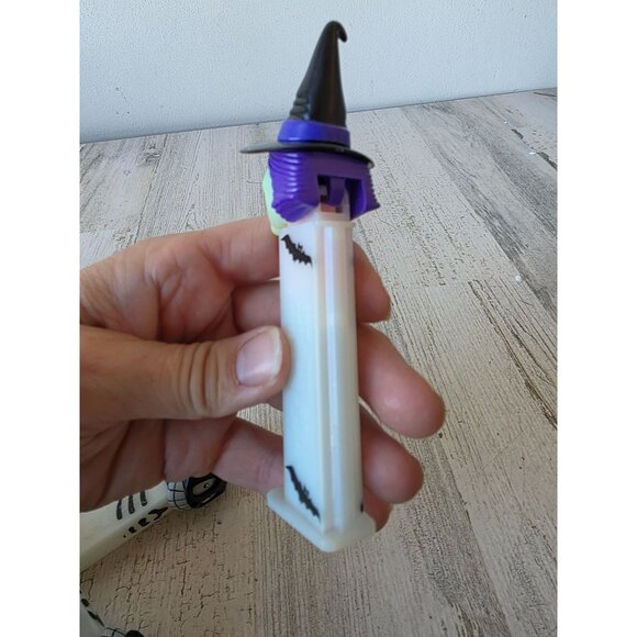 Vintage pez Halloween dispenser fuzzy witch ghost skeleton pumpkin jack-o'-lante - Picture 12 of 12